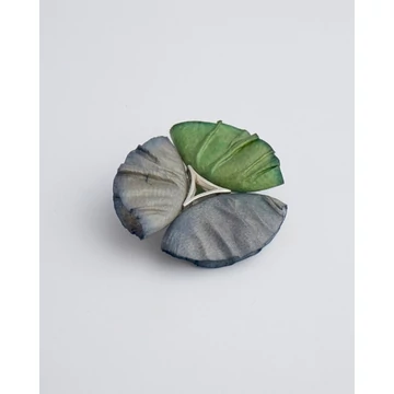 Forrás brosstű kék